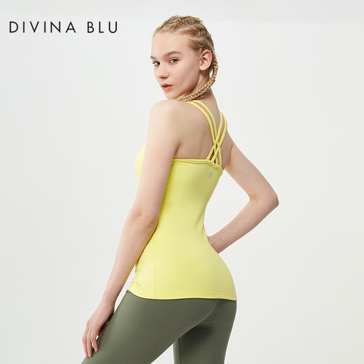 迪唯纳瑜伽背心【罗马吊带07】（售后说明：收货15天内支持调换货） 商品图1