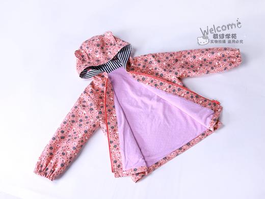 裁缝学苑 T53儿童带帽拉链外套1:1实物服装纸样剪裁图纸牛皮纸样 商品图2