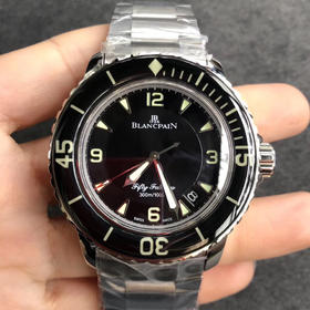 ZF宝珀五十寻系列 典藏精品【雄浑宽厚，大家风范】超级夜光，宽厚的表壳设计，优雅的蓝宝石表圈，成就潜水鼻祖。