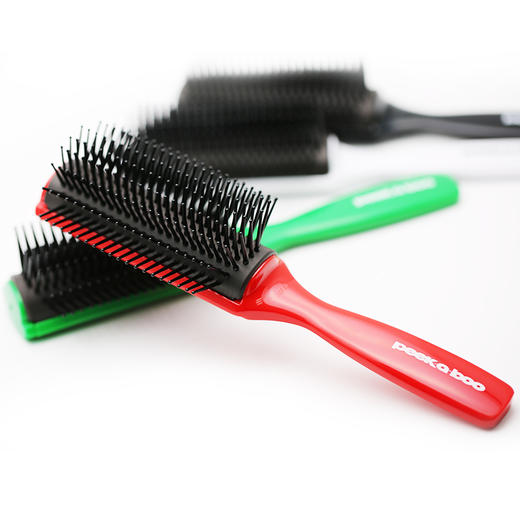 PEEK-A-BOO 九排梳 黑白红绿 日本/进口 商品图1