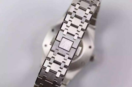 JF爱彼皇家橡树15400，自动机械机芯男士机芯:3120，精钢外壳，不锈钢和牛皮表带，背透！ 商品图7