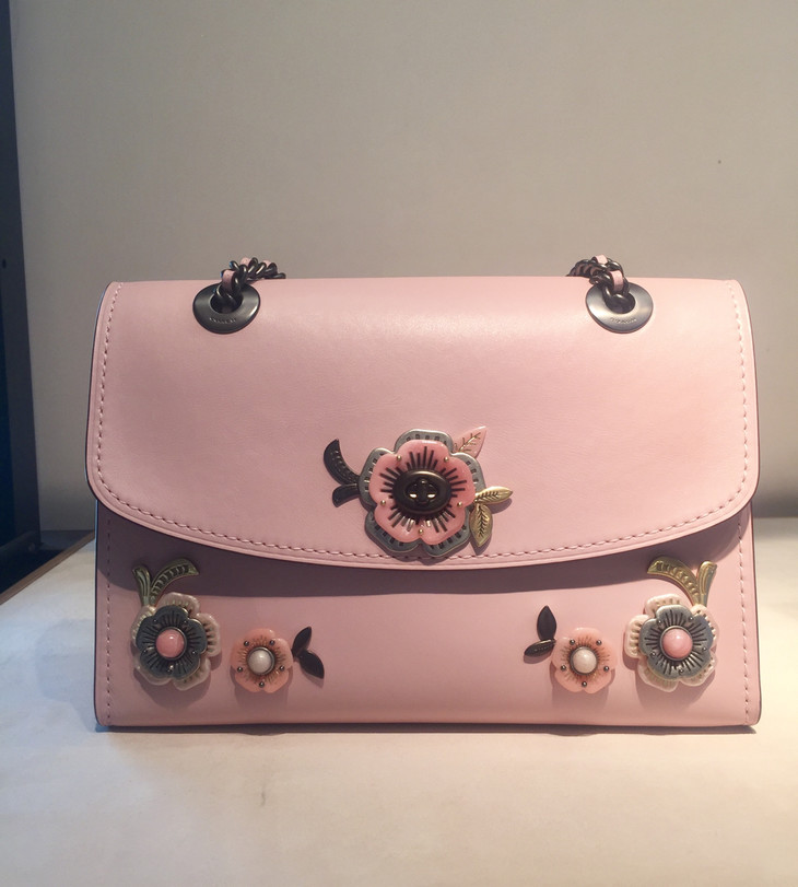 新折扣!coach专柜款山茶花parker