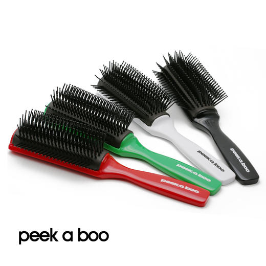PEEK-A-BOO 九排梳 黑白红绿 日本/进口 商品图0