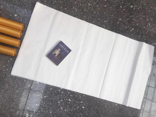【拓片工具】汪六吉定制古钱专用宣纸T015（5张装） 商品图4
