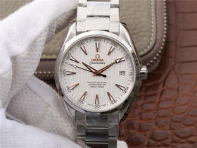 XF欧米茄海马150米系列231.13.42.21.02.003，钢带/皮带。原版8500自动机械,41.5毫米,男士 表径：41.5毫米 表镜材质：圆弧形双面防反光