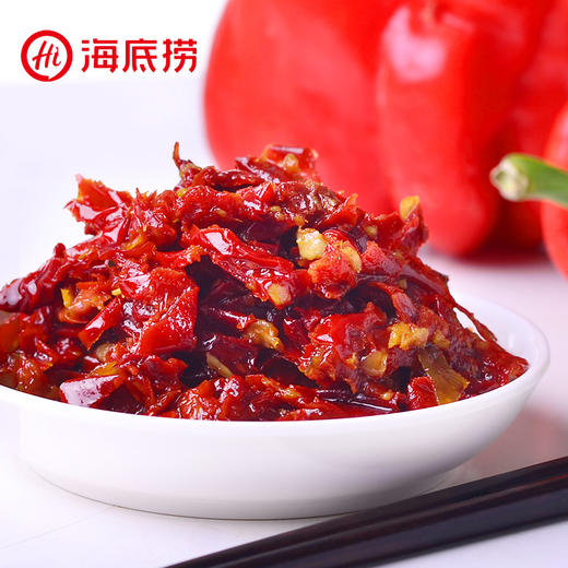 海底捞新疆甜椒佐餐酱190g*2瓶 商品图1