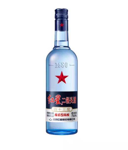 红星蓝瓶八年43度500ml*2支 商品图3