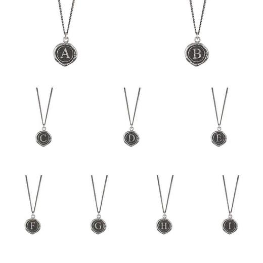 北京仓｜Pyrrha-短款字母守护系列-INITIAL 护身符 项链［加拿大设计师］ 商品图1