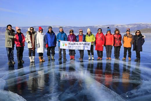 贝加尔湖蓝冰、冰泡、冰裂 、星空8天摄影团 商品图13