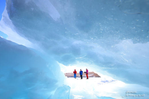 贝加尔湖蓝冰、冰泡、冰裂 、星空8天摄影团 商品图5