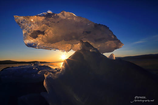 贝加尔湖蓝冰、冰泡、冰裂 、星空8天摄影团 商品图4