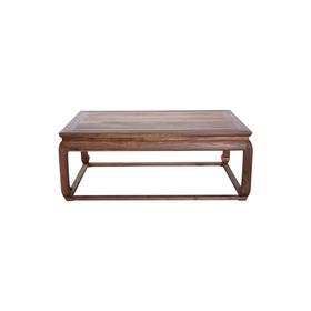 新仿黑胡桃木新中式茶几咖啡台矮茶桌QN1706001750 Newly made Black walnut wood ReproductionTea table
