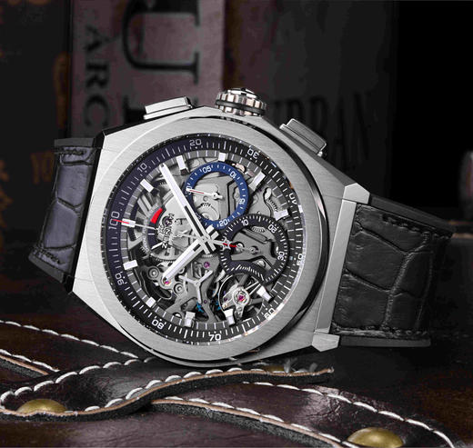 真力时 Zenith El Primero系列计时男士自动机械腕表 95.9000.9004/78.R582 商品图2