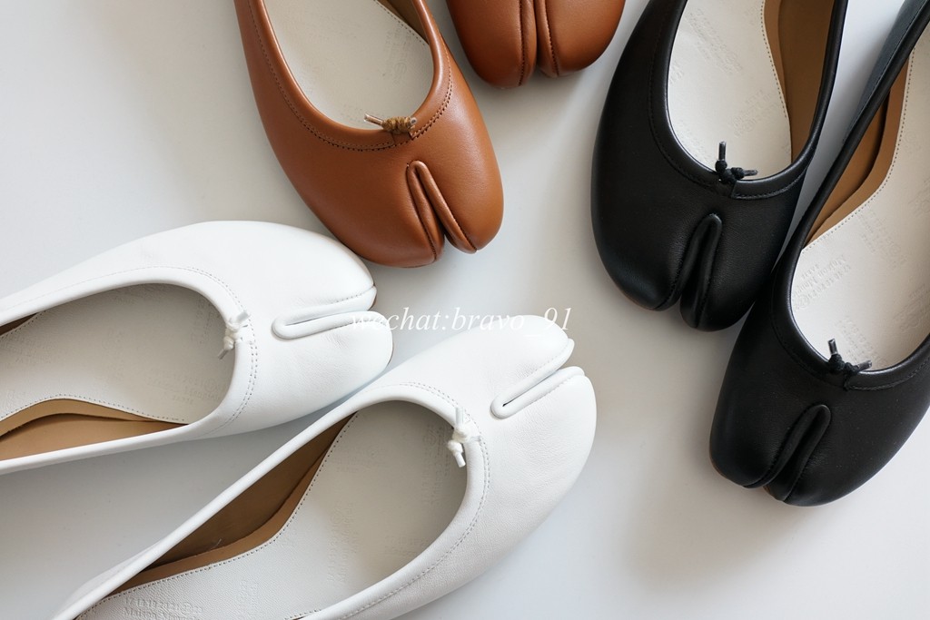 马吉拉 tabi全皮分趾羊蹄鞋忍者鞋