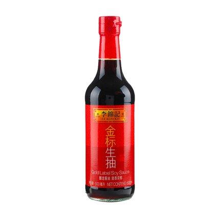 500ml李锦记金标生抽 商品图0
