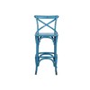 新仿桦木仿旧家具彩漆吧椅吧椅椅子 QQ14010051-蓝 Newly made Birch wood Bar chair 商品缩略图0