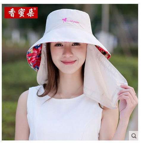 新品上市户外出游防嗮帽护脖口罩骑车太阳帽【口罩可脱卸】 商品图4