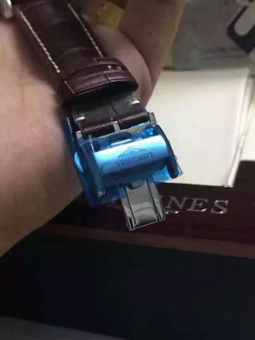 JF浪琴名匠原单，型号：L2.693.4.78.3，44毫米,男士，透底，ETA A07.231全自动机械，动力储备46小时， 商品图8