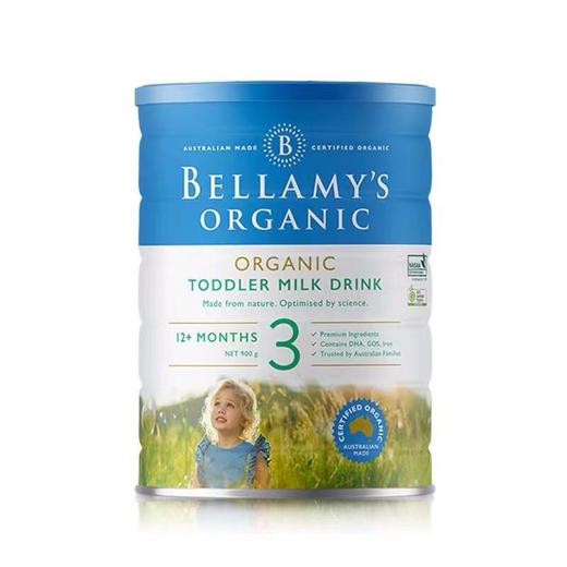 【直邮】贝拉米bellamys有机婴幼儿三段奶粉900G 商品图0