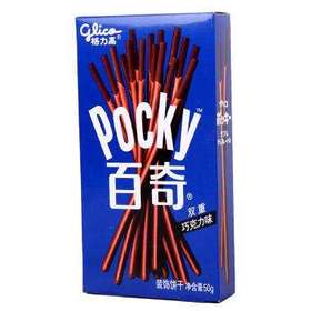 50g-55g格力高百奇双重巧克力味