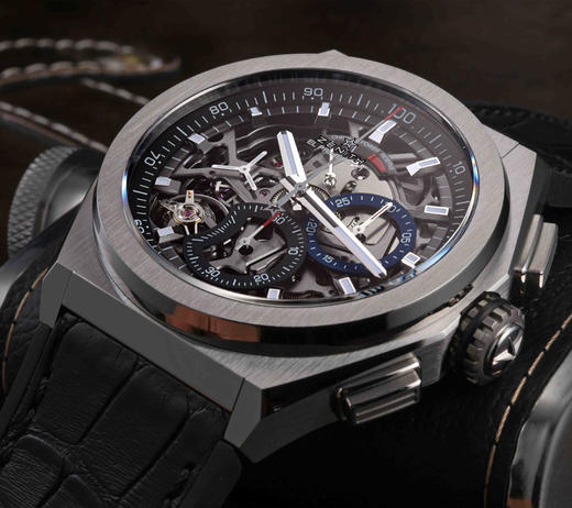 真力时 Zenith El Primero系列计时男士自动机械腕表 95.9000.9004/78.R582 商品图4