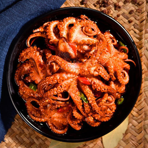 鲜述即食海鲜麻辣章鱼哥