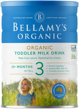 【澳洲仓】有机澳洲Bellamy's贝拉米婴幼儿配方奶粉 3段1-3岁