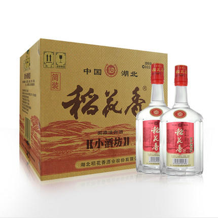 大瓶 小酒坊稻花香45度500ml*12*箱 商品图0