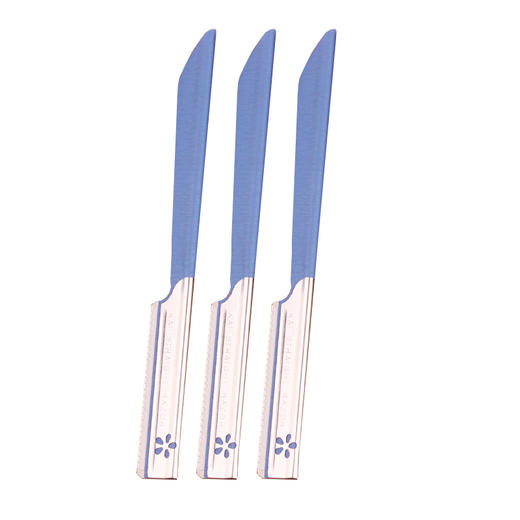 KAI /kai 贝印  蓝色保护网修眉刀 刮眉刀片 日本化妆美容工具 商品图4