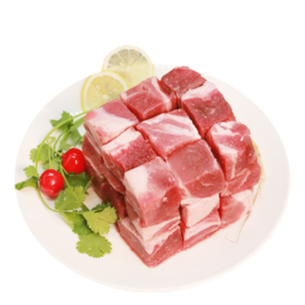 【恒都】原切 恒都牛腩块1000g/袋   谷饲牛肉