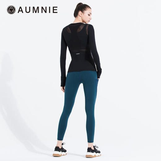 AUMNIE 塑形拼接网布T恤 SHAPED PANEL TEE 商品图3