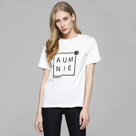 AUMNIE｜经典方形LOGO T恤 BL CLASSIC T-SHIRT