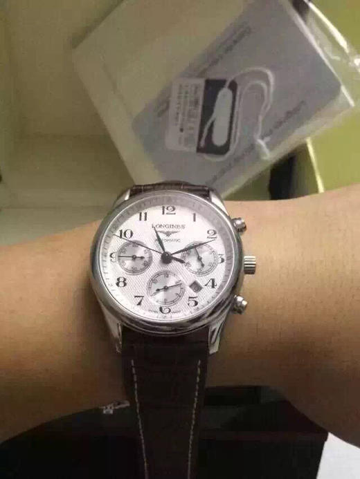 JF浪琴名匠原单，型号：L2.693.4.78.3，44毫米,男士，透底，ETA A07.231全自动机械，动力储备46小时， 商品图7