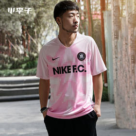Nike耐克FC潮流球衣运动休闲训练短袖T恤男AO0667
