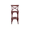 新仿桦木仿旧家具彩漆吧椅吧椅椅子 QQ14010047-红 Newly made Birch wood Bar chair 商品缩略图0