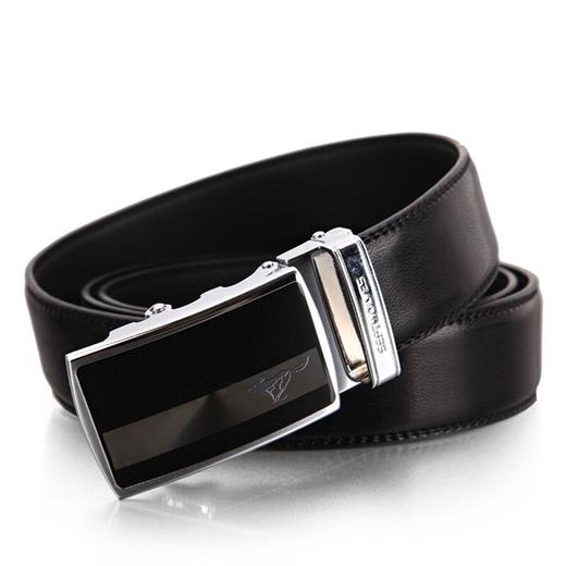 七匹狼（SEPTWOLVES）皮带男商务简约自动扣腰带休闲商旅青年男款皮带裤带 7A319132100 商品图2