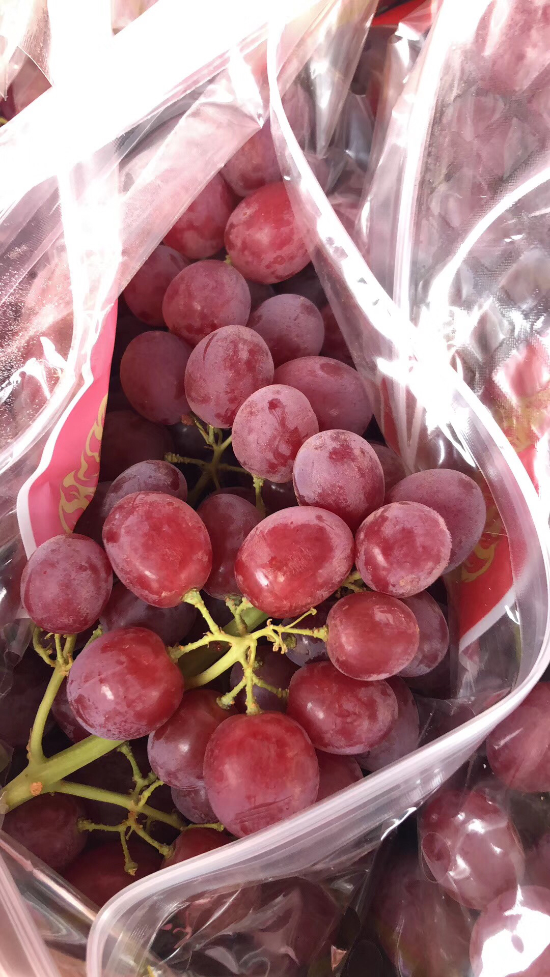 澳洲玫瑰香无籽红提香脆浓甜特好吃色脆嫩多汁一口下去在口腔里嘎嘣爆