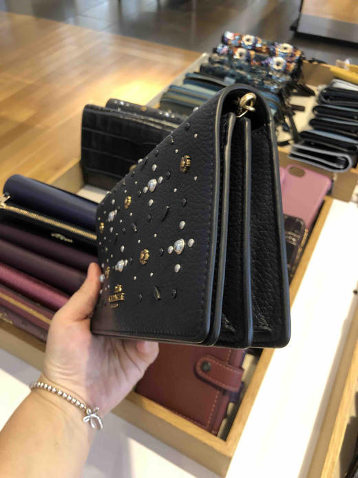 重工款！Coach专柜1941系列WOC链条包 美国现货秒发 商品图1