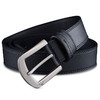 七匹狼男士皮带 休闲牛皮百搭男士针扣皮带腰带裤腰带7A92058400 黑色 商品缩略图1
