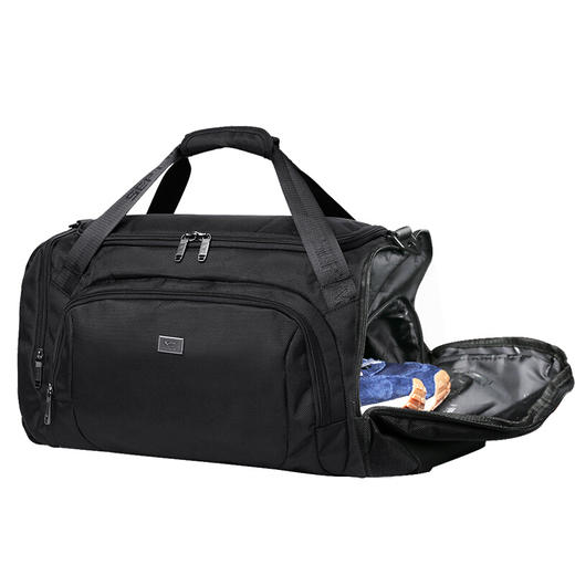 七匹狼（SEPTWOLVES）旅行包手提旅行袋大容量行李袋单肩健身包短途出行行李包 B0102762-101 商品图1