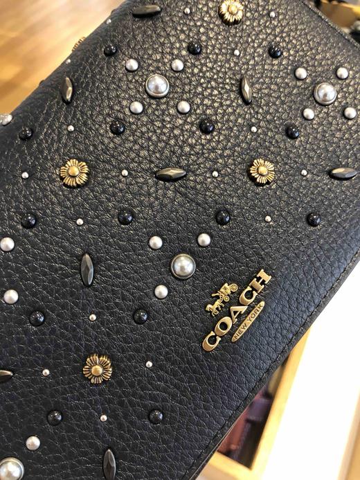 重工款！Coach专柜1941系列WOC链条包 美国现货秒发 商品图3