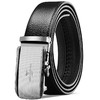 七匹狼(SEPTWOLVES)皮带男士 自动扣头层牛皮商务休闲青年裤腰带7A713045000-27黑色 商品缩略图0
