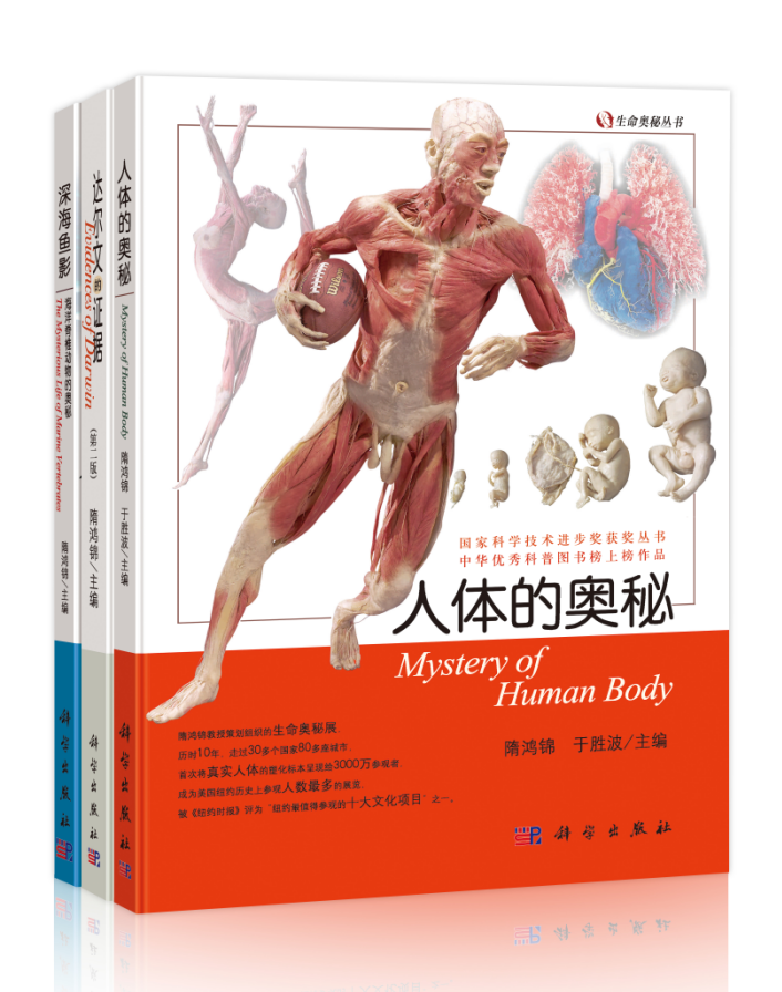 生命的奥秘丛书(达尔文的证据/人体的奥秘/深海鱼影)隋鸿锦