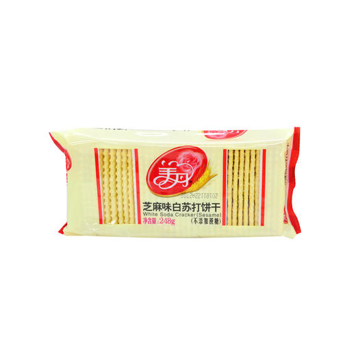 美丹芝麻白苏打饼干248g 商品图0