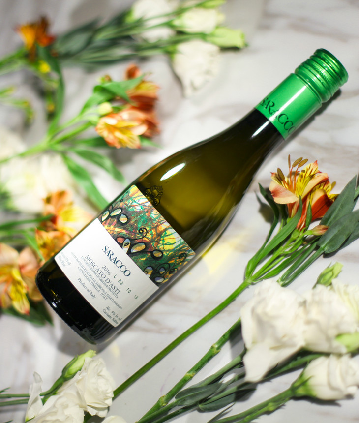 asti标杆宝萨柯小草意大利进口莫斯卡托甜白葡萄酒气泡酒起泡酒375ml