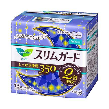 35CM*13P花王乐而雅零 触感特薄安心夜用护翼卫 生巾 商品图0