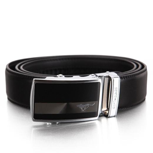 七匹狼（SEPTWOLVES）皮带男商务简约自动扣腰带休闲商旅青年男款皮带裤带 7A319132100 商品图1