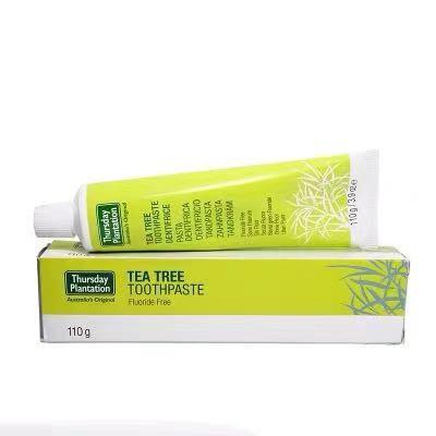 【直邮】澳洲Thursday Tea Tree Toothpaste星期四茶树无氟牙膏110g 商品图0