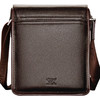 七匹狼单肩包男士斜挎包 头层牛皮背包商务电脑包时尚休闲男包 咖色1A01026A 商品缩略图1