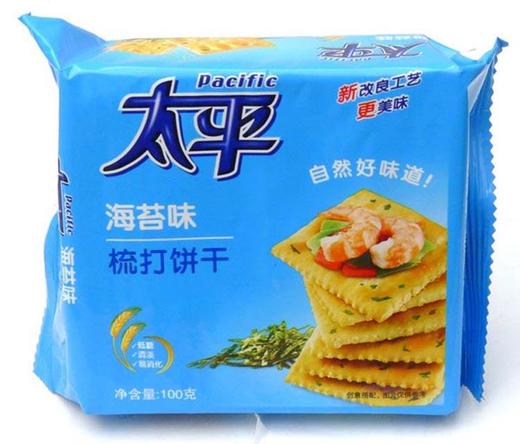 100g奇宝太平海苔梳打饼干 商品图0